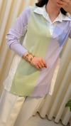 TIĞ TRİKO RENKLİ RAYON TUNİK 2128 LİLA