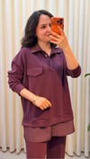 TIĞ TRİKO TAKIM 5018 BORDO