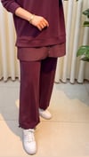 TIĞ TRİKO TAKIM 5018 BORDO