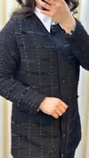 TIĞ TRİKO TÜVİD HIRKA 1696 SİYAH
