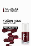 Flormar Full Color Ultra Yüksek Pigmentli & Parlak Bitişli Oje