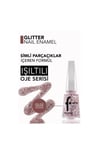 Flormar Glitter Yarı Transparan & Parlak Bitişli Simli Oje