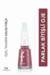 Flormar Nail Enamel Yüksek Pigmentli & Parlak Bitişli Oje