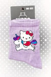 Mor Hello Kitty Çorap