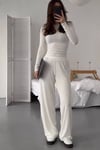 White Supra Basic Tracksuit