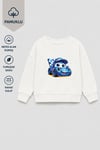 Erkek Çocuk 3 İplik Kumaş Araba Baskılı Pamuklu Sweatshirt