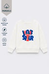 Erkek Çocuk 3 İplik Kumaş  Pamuklu Baskılı Sweatshirt