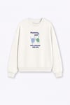 Kadın Premium Kumaş 3 İplik Şardonlu Anne Oğul Baskılı Sweatshirt