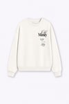 Kadın Premium Kumaş 3 İplik Şardonlu Baskılı Sweatshirt