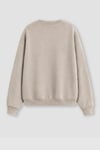 Kadın Premium Kumaş 3 İplik Şardonlu Kedi Baskılı Sweatshirt