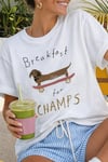 Kadın Premium Kumaş Baskılı Oversize T-shirt
