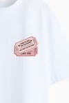 Kadın Premium Kumaş Baskılı Oversize T-shirt