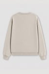 Kadın Premium Kumaş Şardonlu Köpek Baskılı Sweatshirt