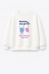 Kız Çocuk Pamuklu Bisiklet Yaka Annke Kız Baskılı T-Shirt