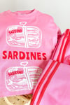 Kız Çocuk Pamuklu Pembe Baskılı T-Shirt ve Eşofman Alt Üst Takım