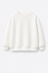 Unisdex Çocuk Sırt Baskılı 3 İplik Kumaş Pamuklu Sweatshirt