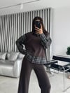 Kahve Ekose Takım