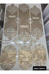 1 adet 120cm'lik runner/2 adet 100'lük runner/3 adet servis/suni deri/soft gold eskitme