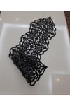 1 Adet Masa Runnerı/100x30cm/s.deri /2 Parça Yaprak,2 Parça Çiçek Motifi