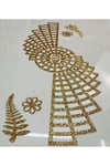 1 ADET RUNNER(100X38CM)/SUNİ DERİ/IŞILTILI/SİMLİ/SİMLERİ DÖKÜLMEZ