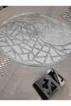 1 RUNNER (100X33CM)/6 SERVİS(34CM)/6 BARDAKALTLIĞI/6 KAŞIKLIK/DERİ İŞLEMELİ KADİFE/