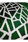 1 RUNNER (100X33CM)/6 SERVİS(34CM)/6 BARDAKALTLIĞI/6 KAŞIKLIK/DERİ İŞLEMELİ KADİFE/