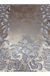 1 RUNNER(100X33CM)/8 SERVİS(33X33CM/8 BARDAKALTLIĞI/8 KAŞIKLIK/VİZON ÜZERİ SOFT GÜMÜŞ EKİTME/S.DERİ/