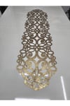 120x33cm Runner/Gold Eskitme/