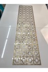 120x33cm Runner/Gold Eskitme/