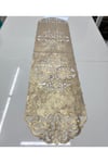 120x33cm Runner/Gold Eskitme/