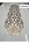 120x33cm Runner/Gold Eskitme/