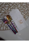 2 Adet/kaşıklık/kadife/deri Işlemeli/22,5cmx11cm/