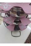 3 ADET KEÇE/TAVA,TENCERE,BORCAM ÇİZDİRMEZ,KORUYUCU/ 2-3MM KALINLIĞINDA/29CM/PEMBE