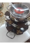 3 ADET KEÇE/TAVA,TENCERE,BORCAM ÇİZDİRMEZ,KORUYUCU/ 2-3MM KALINLIĞINDA/29CM/KAHVERENGİ