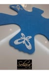 3 ADET KEÇE/TAVA,TENCERE,BORCAM ÇİZDİRMEZ,KORUYUCU/ 2-3MM KALINLIĞINDA/29CM/MAVİ