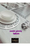 A.servis/runner/suppla/ Masa Üzeri Yemek Sunum Takımı/kare/6 Kişilik/19 Parça