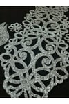 Işıltılı Masa Runnerı/(100X32CM)/2 Parça Kanat,2 Parça Çiçek Figürü Hediye/simleri Dökülmez