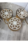 KEÇE SUPLA (AMERİKAN SERVİS, NİHALE ) /33CM YUVARLAK / 3MM KALINLIK / 3 ADET