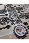 Runner/amerikan Servis Sofra Sunum Takımı/s. Deri/19 Parça/altın