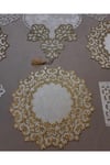 Runner/amerikan Servis/kadife 25 Parça/8 Kişilik/ışıltılı
