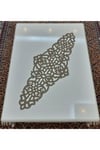 Runner/ranır/s.deri/100x40cm/suni Deri/kırmızı