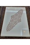 Runner/ranır/s.deri/100x40cm/suni Deri/kırmızı