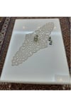 Runner/ranır/s.deri/100x40cm/suni Deri/kırmızı