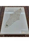 Runner/ranır/s.deri/100x40cm/suni Deri/kırmızı