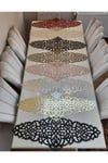 Runner/ranır/s.deri/100x40cm/suni Deri/kırmızı