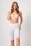 Arias Closet Beyaz MI Emay 3004 Soft Uzun Paça Dantel Boxer