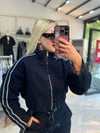 Bomber Ceket Denim Takım