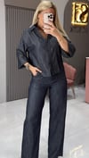 Denim takım
