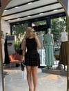 Fırfırlı mini elbise