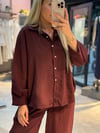 Modal Kumaş Perry Gömlek Takım